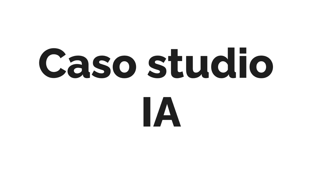 Caso Studio IA